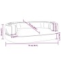 Cama para perros de espuma cuero sintético gris 75x53 cm de vidaXL, Camas para perros - Ref: Foro24-171317, Precio: 69,53 €, ...
