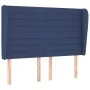 Cama box spring con colchón tela azul 140x190 cm de vidaXL, Camas y somieres - Ref: Foro24-3128043, Precio: 526,96 €, Descuen...