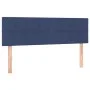 Box spring bed with blue fabric mattress 140x190 cm by vidaXL, Beds and slatted bases - Ref: Foro24-3130271, Price: 465,22 €,...