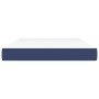 Colchón de muelles ensacados tela azul 140x190x20 cm de vidaXL, Colchones - Ref: Foro24-347780, Precio: 231,67 €, Descuento: %