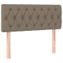 Cama box spring con colchón tela gris taupe 90x190 cm de vidaXL, Camas y somieres - Ref: Foro24-3140261, Precio: 307,93 €, De...