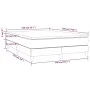 Box spring bed with cream fabric mattress 140x190 cm by vidaXL, Beds and slatted bases - Ref: Foro24-3144172, Price: 365,53 €...