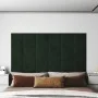 Wandpaneele 12 Stück dunkelgrüner Samt 30x30 cm 1,08m² von vidaXL, Wandverkleidung - Ref: Foro24-343809, Preis: 44,09 €, Raba...