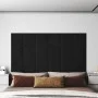 Wall panels 12 pcs black velvet 30x30 cm 1.08 m² by vidaXL, Wall covering - Ref: Foro24-343812, Price: 36,28 €, Discount: %