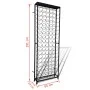Botellero de metal para 108 botellas by vidaXL, Wine racks - Ref: Foro24-241598, Price: 158,11 €, Discount: %