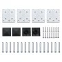 Graues WPC-Zaunplatten-Set 526 x 146 cm von vidaXL, Zaunpaneele - Ref: Foro24-3070456, Preis: 647,80 €, Rabatt: %