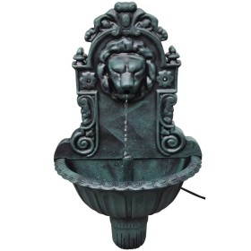 Fuente de pared diseño cabeza de león de vidaXL, Fuentes y cascadas - Ref: Foro24-40538, Precio: 69,08 €, Descuento: %
