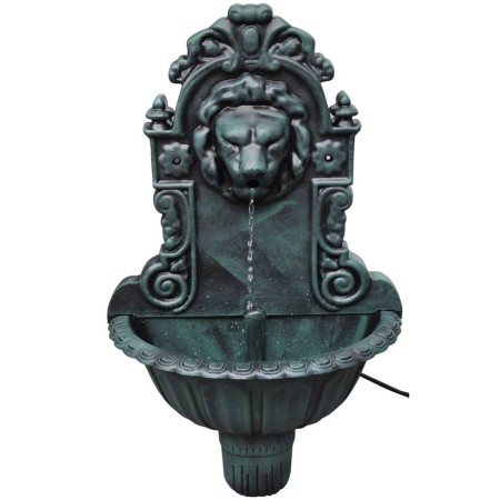 Fuente de pared diseño cabeza de león de vidaXL, Fuentes y cascadas - Ref: Foro24-40538, Precio: 69,08 €, Descuento: %