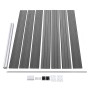 Set de panel de valla WPC gris 353x146 cm de vidaXL, Paneles de vallas - Ref: Foro24-3070455, Precio: 412,43 €, Descuento: %
