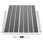 Gray WPC Fence Panel Set 353x146 cm by vidaXL, fence panels - Ref: Foro24-3070455, Price: 447,80 €, Discount: %