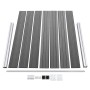 Set de panel de valla WPC gris 353x146 cm de vidaXL, Paneles de vallas - Ref: Foro24-3070455, Precio: 412,43 €, Descuento: %