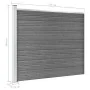 Gray WPC Fence Panel Set 353x146 cm by vidaXL, fence panels - Ref: Foro24-3070455, Price: 447,80 €, Discount: %