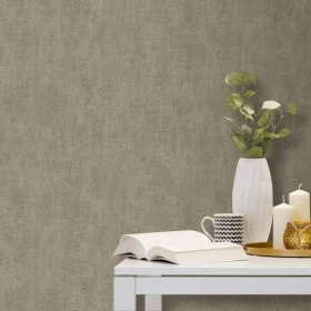 DUTCH WALLCOVERINGS Papel pintado gris y marrón liso de DUTCH WALLCOVERINGS, Papel pintado - Ref: Foro24-437393, Precio: 22,8...