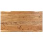 Mesa de comedor de madera maciza de acacia 154x80x76 cm de vidaXL, Mesas de cocina y de comedor - Ref: Foro24-286477, Precio:...