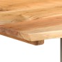 Mesa de comedor de madera maciza de acacia 154x80x76 cm de vidaXL, Mesas de cocina y de comedor - Ref: Foro24-286477, Precio:...