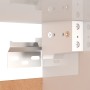 Muebles de salón de pared blanco brillo 30,5x30x30 cm de vidaXL, Muebles TV - Ref: Foro24-804499, Precio: 33,03 €, Descuento: %
