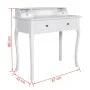 Tocador moderno blanco de vidaXL, Tocadores para dormitorios - Ref: Foro24-60635, Precio: 201,17 €, Descuento: %