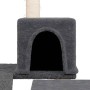 Rascador para gatos con postes de sisal gris oscuro 82 cm en Mobiliario para gatos | Comprar online en Foru.es
