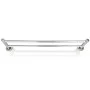 Toallero de acero inoxidable 2 tubos de vidaXL, Toalleros - Ref: Foro24-140335, Precio: 19,95 €, Descuento: %