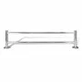 Toallero de acero inoxidable 2 tubos de vidaXL, Toalleros - Ref: Foro24-140335, Precio: 19,95 €, Descuento: %