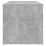 Banco zapatero de contrachapada gris hormigón 105x35x35 cm de vidaXL, Zapateros y organizadores de calzado - Ref: Foro24-8044...