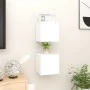 Muebles de pared para TV 2 uds blanco 30,5x30x30 cm de vidaXL, Muebles TV - Ref: Foro24-804482, Precio: 49,96 €, Descuento: %