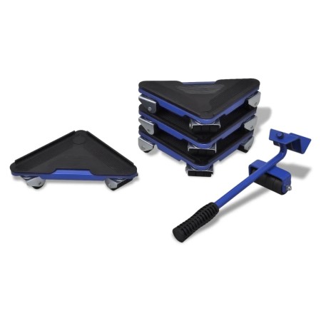 Juego de transportador y elevador de muebles con ruedas de vidaXL, Carretillas elevadoras - Ref: Foro24-140736, Precio: 27,56...