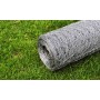 Malla de alambre de acero galvanizado plateada 25x0,5 m de vidaXL, Paneles de vallas - Ref: Foro24-140416, Precio: 25,72 €, D...