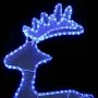 Reno de Navidad con malla 306 LED 60x24x89 cm de vidaXL, Luces de Navidad - Ref: Foro24-329824, Precio: 39,64 €, Descuento: %
