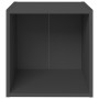 Muebles para TV 4 uds madera contrachapada gris 37x35x37 cm de vidaXL, Muebles TV - Ref: Foro24-805506, Precio: 51,18 €, Desc...