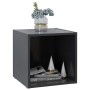 Muebles para TV 4 uds madera contrachapada gris 37x35x37 cm de vidaXL, Muebles TV - Ref: Foro24-805506, Precio: 51,18 €, Desc...