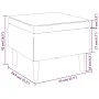 Hocker mit Holzbeinen, gepolstert mit hellgrauem Stoff von vidaXL, Klapphocker und Stühle - Ref: Foro24-329446, Preis: 76,92 ...