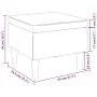 Taburete con patas de madera terciopelo azul de vidaXL, Taburetes y sillas plegables - Ref: Foro24-329456, Precio: 77,29 €, D...