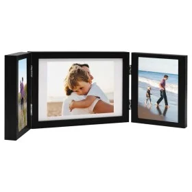 Marco de foto collage triple negro 28x18 cm+2x(13x18 cm) by vidaXL, Photo frames - Ref: Foro24-332755, Price: 15,00 €, Discou...