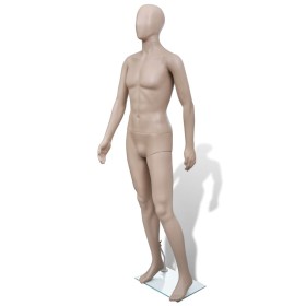 Maniquí de mujer con cabeza redonda de vidaXL, Maniquís - Ref: Foro24-30027, Precio: 177,10 €, Descuento: %