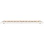 Estructura de cama madera maciza de pino blanco 90x200 cm de vidaXL, Camas y somieres - Ref: Foro24-823495, Precio: 90,65 €, ...