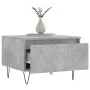 Mesas centro 2 uds madera ingeniería gris hormigón 50x46x35 cm de vidaXL, Mesas de centro - Ref: Foro24-830869, Precio: 53,34...