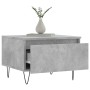 Mesas centro 2 uds madera ingeniería gris hormigón 50x46x35 cm de vidaXL, Mesas de centro - Ref: Foro24-830869, Precio: 53,78...