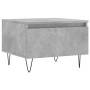 Mesas centro 2 uds madera ingeniería gris hormigón 50x46x35 cm de vidaXL, Mesas de centro - Ref: Foro24-830869, Precio: 53,78...
