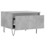 Mesas centro 2 uds madera ingeniería gris hormigón 50x46x35 cm de vidaXL, Mesas de centro - Ref: Foro24-830869, Precio: 53,34...