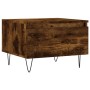 Mesas centro 2 uds madera ingeniería roble ahumado 50x46x35 cm de vidaXL, Mesas de centro - Ref: Foro24-830871, Precio: 54,12...