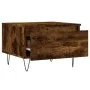Mesas centro 2 uds madera ingeniería roble ahumado 50x46x35 cm de vidaXL, Mesas de centro - Ref: Foro24-830871, Precio: 53,68...