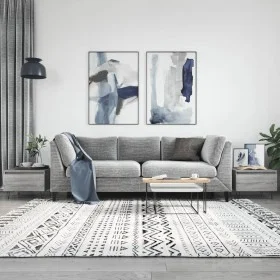 Mesas de centro 2 uds madera ingeniería gris Sonoma 50x46x35 cm de vidaXL, Mesas de centro - Ref: Foro24-830873, Precio: 54,9...