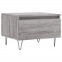 Mesas de centro 2 uds madera ingeniería gris Sonoma 50x46x35 cm de vidaXL, Mesas de centro - Ref: Foro24-830873, Precio: 55,4...