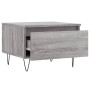 Mesas de centro 2 uds madera ingeniería gris Sonoma 50x46x35 cm de vidaXL, Mesas de centro - Ref: Foro24-830873, Precio: 55,4...