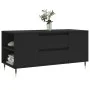 Mesa de centro madera de ingeniería negro 102x44,5x50 cm de vidaXL, Mesas de centro - Ref: Foro24-830989, Precio: 78,82 €, De...