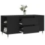 Mesa de centro madera de ingeniería negro 102x44,5x50 cm de vidaXL, Mesas de centro - Ref: Foro24-830989, Precio: 78,82 €, De...
