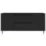 Mesa de centro madera de ingeniería negro 102x44,5x50 cm de vidaXL, Mesas de centro - Ref: Foro24-830989, Precio: 78,82 €, De...