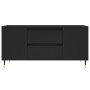 Mesa de centro madera de ingeniería negro 102x44,5x50 cm de vidaXL, Mesas de centro - Ref: Foro24-830989, Precio: 79,80 €, De...