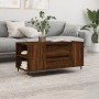 Mesa de centro madera de ingeniería marrón roble 102x44,5x50 cm de vidaXL, Mesas de centro - Ref: Foro24-830995, Precio: 78,7...